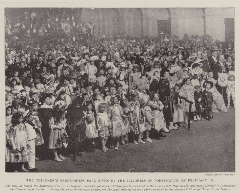 Der Kinderkostümball der Mayoress von Portsmouth am 10. Februar von English Photographer