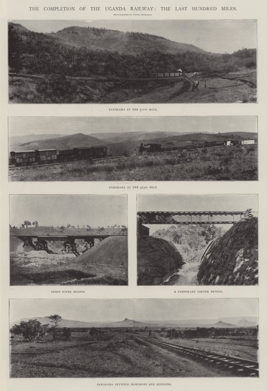 Die Fertigstellung der Uganda-Eisenbahn, die letzten hundert Meilen von English Photographer