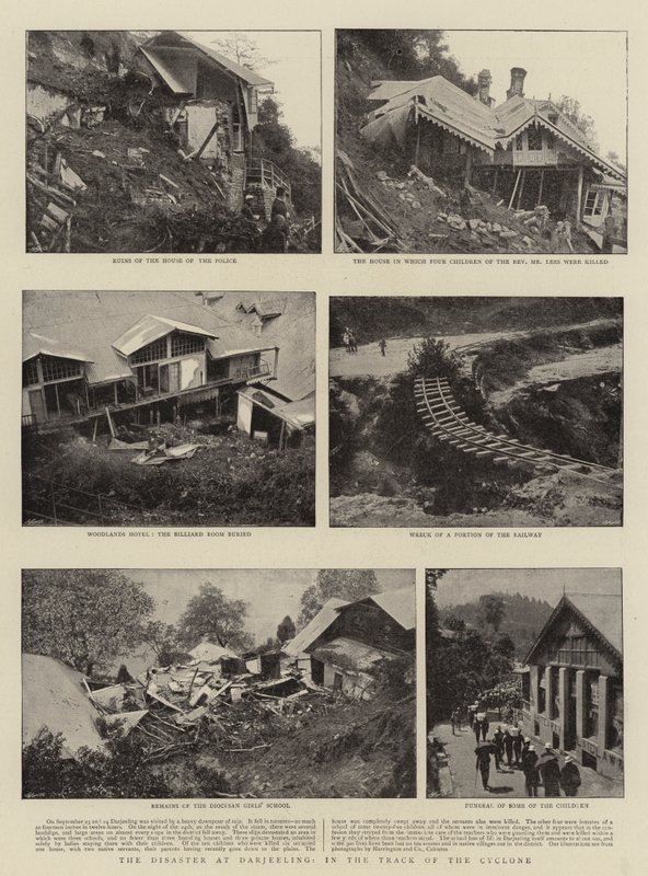 Die Katastrophe in Darjeeling, auf der Spur des Zyklons von English Photographer