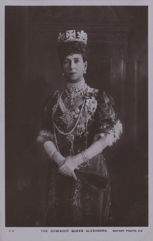 Die verwitwete Königin Alexandra von English Photographer