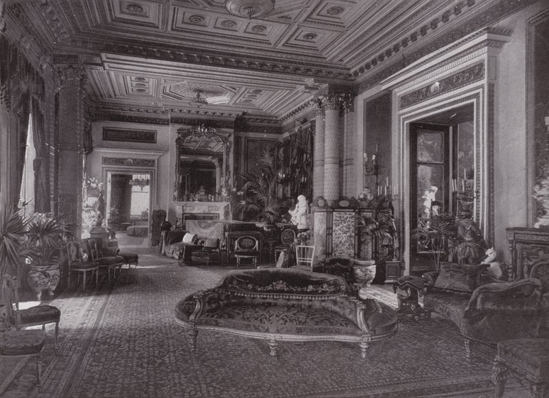 Das Wohnzimmer, Marlborough House von English Photographer