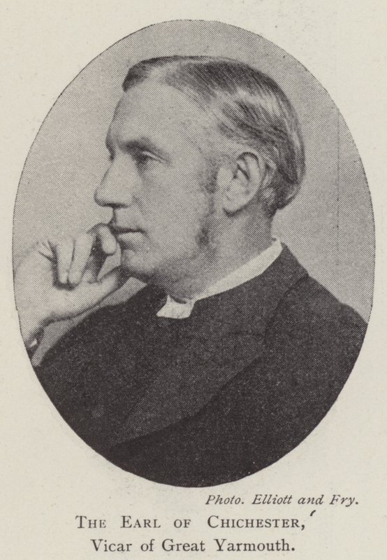 Der Earl of Chichester, Pfarrer von Great Yarmouth von English Photographer