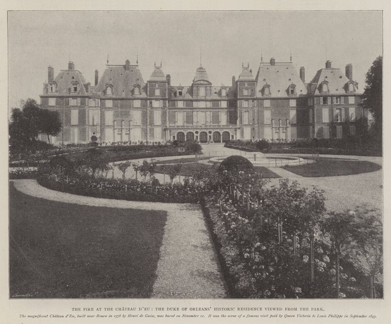 Das Feuer im Château d