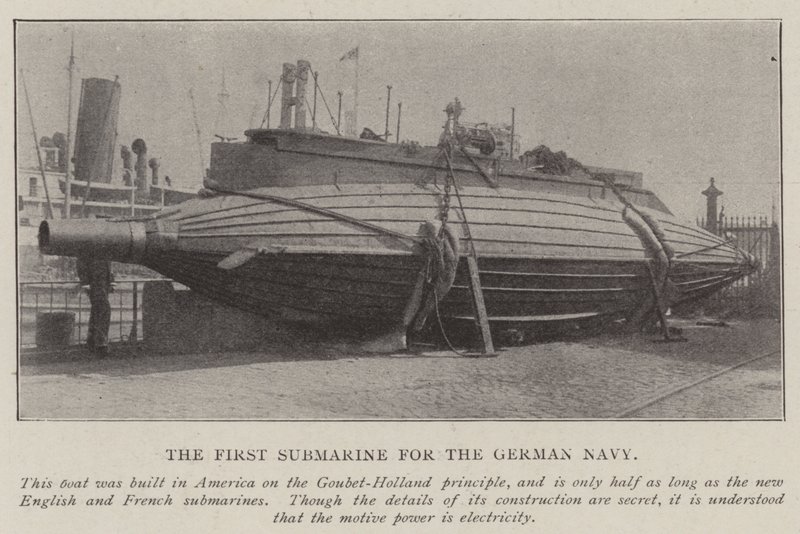 Das erste U-Boot für die deutsche Marine von English Photographer