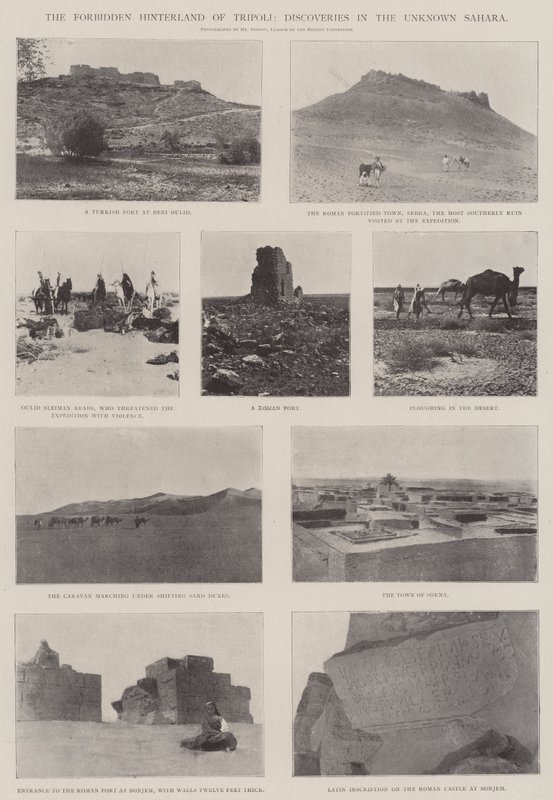 Das verbotene Hinterland von Tripolis, Entdeckungen in der unbekannten Sahara von English Photographer