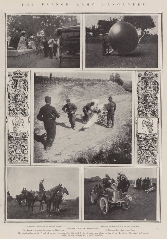 Die französischen Armeemanöver von English Photographer
