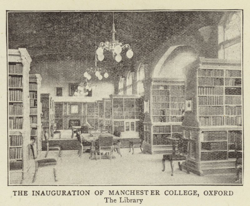 Die Einweihung des Manchester College, Oxford von English Photographer
