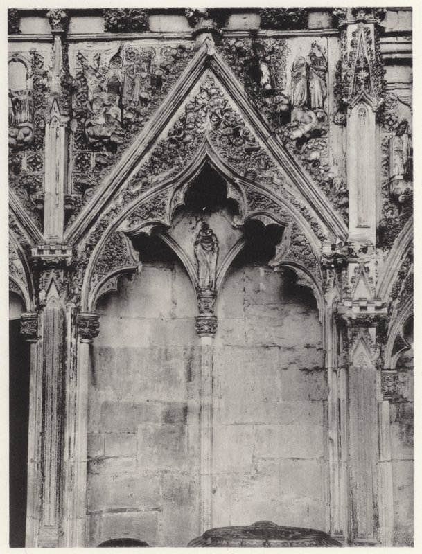 Lady Chapel, Ely Cathedral: Südseite, III von English Photographer
