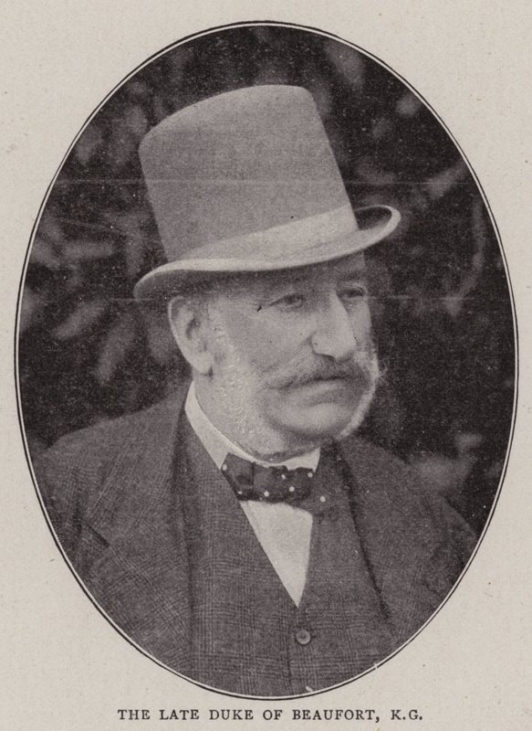 Der verstorbene Herzog von Beaufort, KG von English Photographer