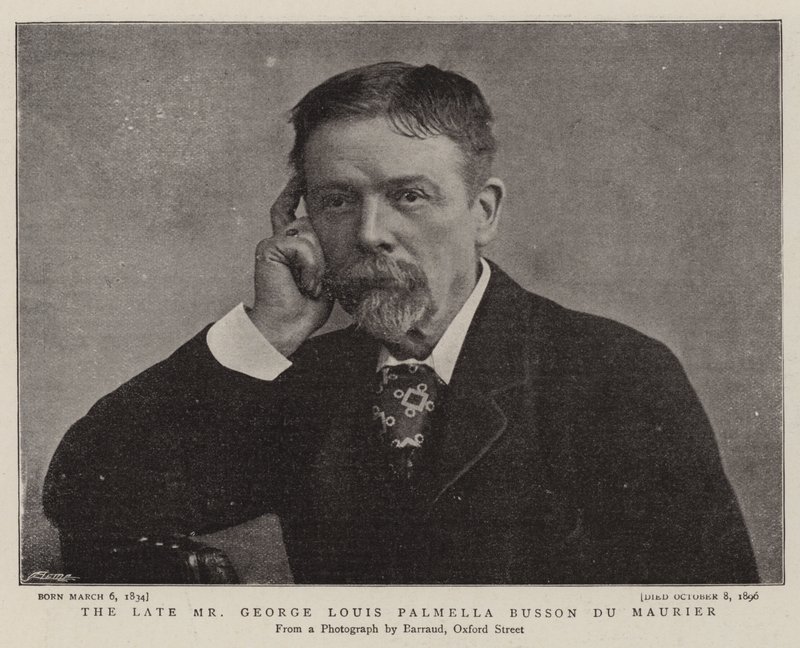 Der verstorbene Herr George Louis Palmella Busson Du Maurier von English Photographer