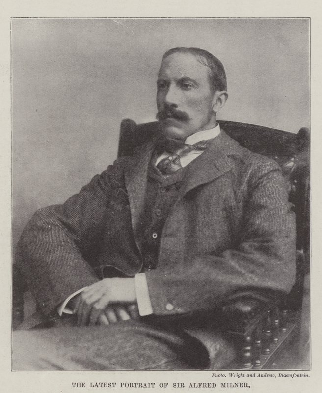 Das neueste Porträt von Sir Alfred Milner von English Photographer