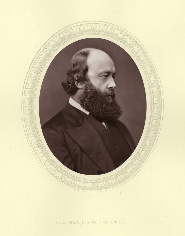 Der Marquis von Salisbury von English Photographer