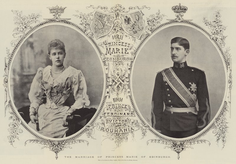 Die Hochzeit von Prinzessin Marie von Edinburgh von English Photographer