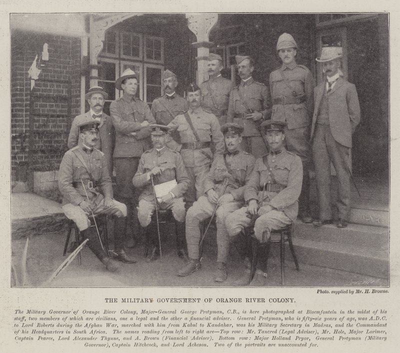 Der Militärgouverneur der Orange River Colony von English Photographer