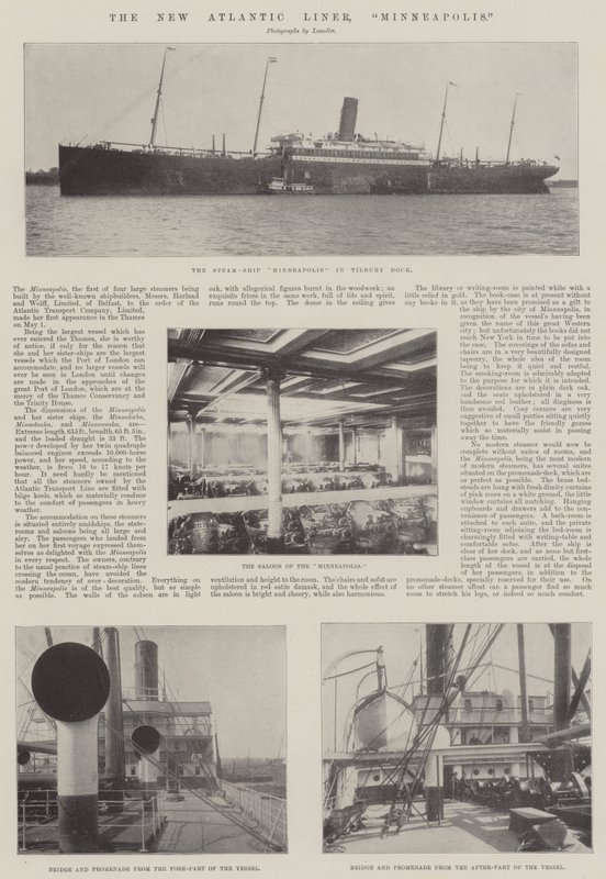 Der neue Atlantikliner, Minneapolis von English Photographer