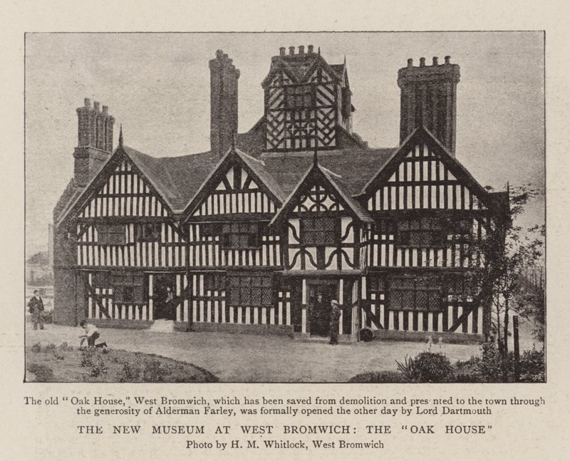 Das neue Museum in West Bromwich, das Oak House von English Photographer