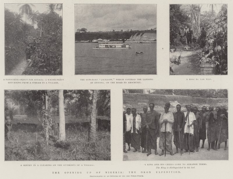 Die Erschließung Nigerias, die Oron-Expedition von English Photographer