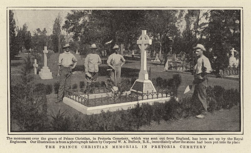 Das Prinz-Christian-Denkmal auf dem Friedhof von Pretoria von English Photographer