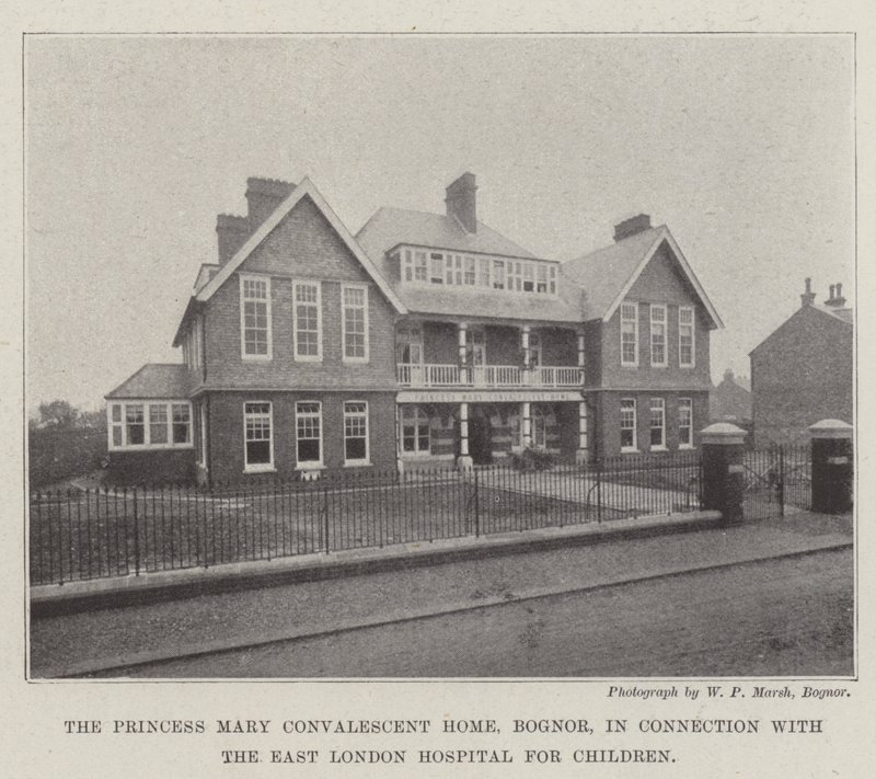 Das Prinzessin Mary Erholungsheim, Bognor, in Verbindung mit dem East London Hospital for Children von English Photographer