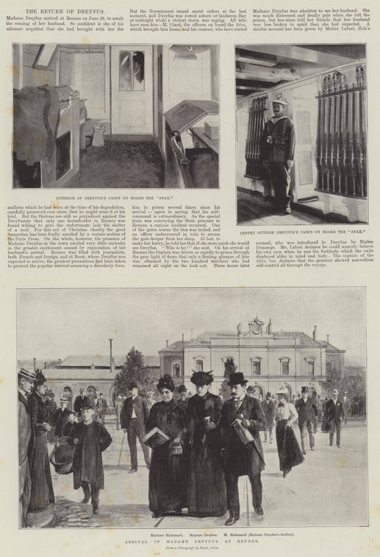 Die Rückkehr von Dreyfus von English Photographer