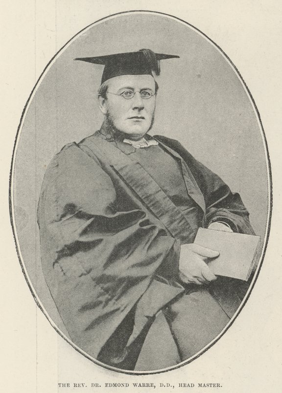 Der Reverend Dr Edmond Warre, DD, Schulleiter von English Photographer