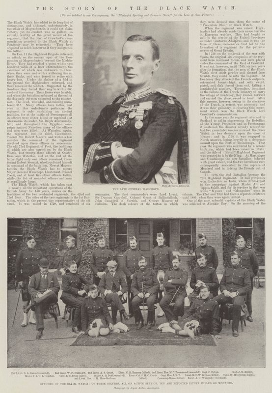 Die Geschichte der Black Watch von English Photographer