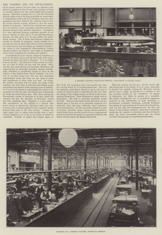 Der Torpedo und seine Entwicklung von English Photographer