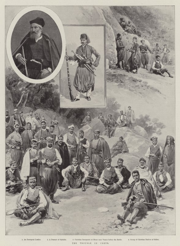 Die Unruhen auf Kreta von English Photographer