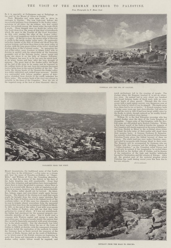 Der Besuch des deutschen Kaisers in Palästina von English Photographer