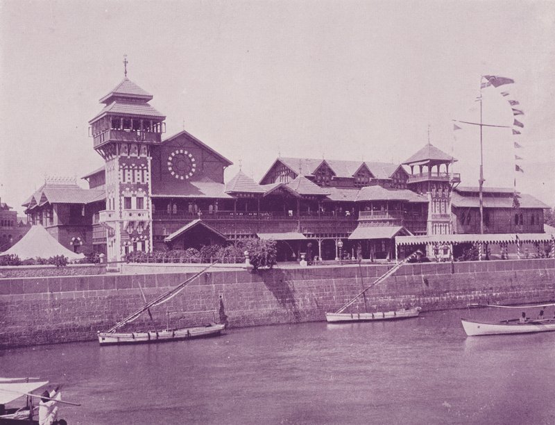 Der Yachtclub, Bombay von English Photographer