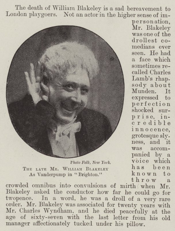 Der verstorbene Mr William Blakeley als Vanderpump in Brighton von English Photographer