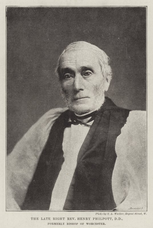 Der verstorbene Henry Philpott, ehemaliger Bischof von Worcester von English Photographer