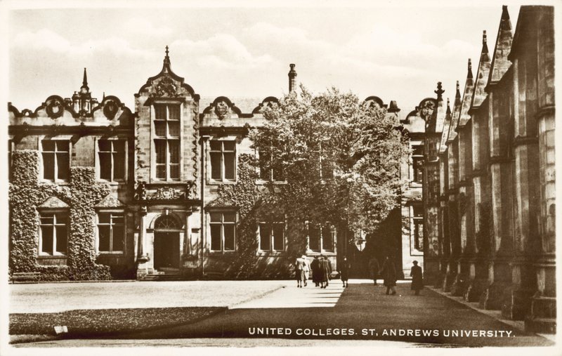 Vereinigte Colleges, St. Andrews Universität, Schottland von English Photographer