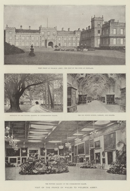 Besuch des Prinzen von Wales in Welbeck Abbey von English Photographer