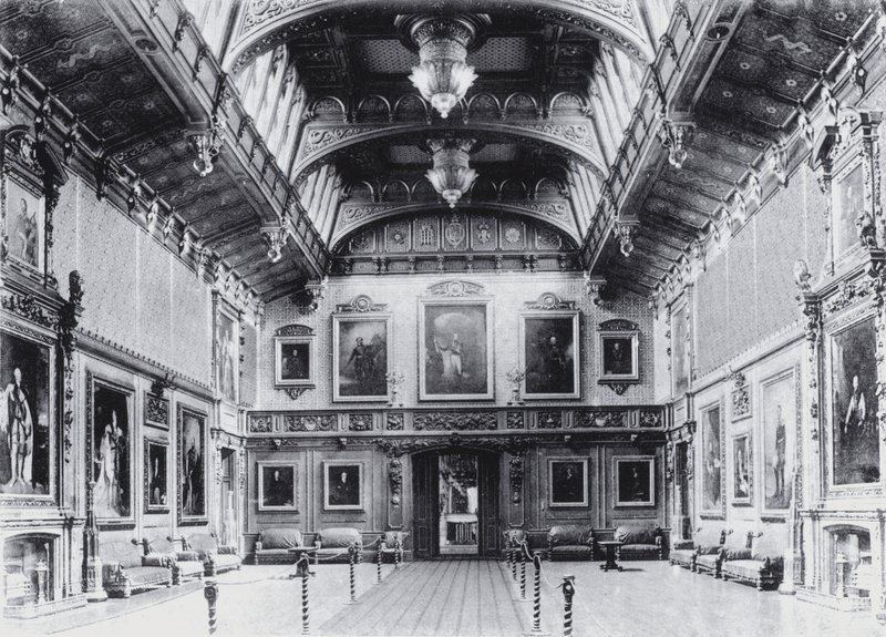 Waterloo Saal, Windsor Schloss von English Photographer