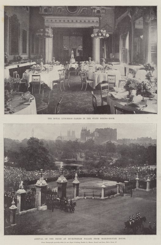 Hochzeit von Prinzessin Maud von Wales und Prinz Charles von Dänemark von English Photographer