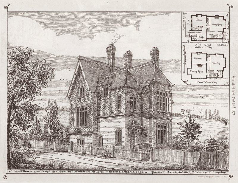 Ein kleines Haus in der Nähe von Saint Martha