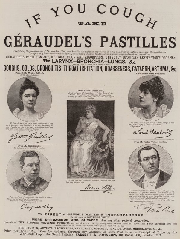 Werbung, Geraudel