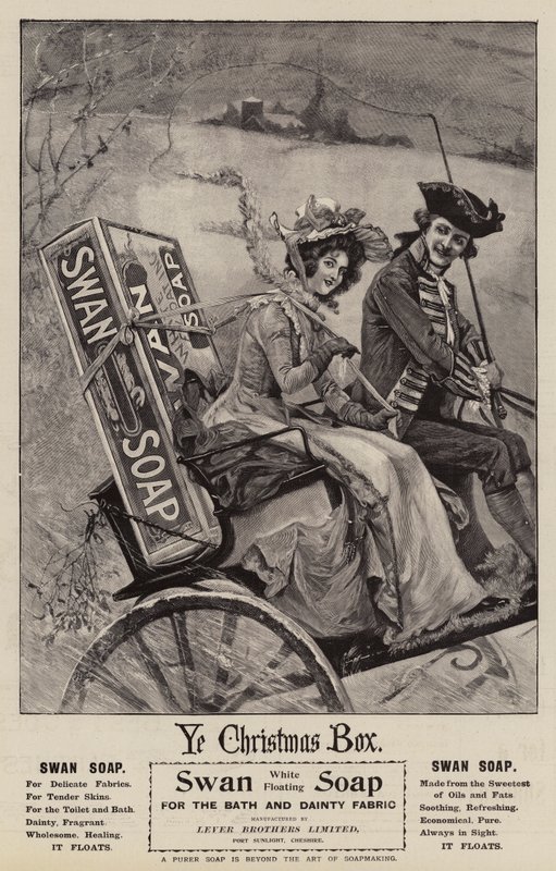 Werbung, Swan Seife von English School