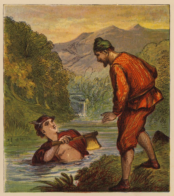 Äsops Fabeln: Merkur und der Holzfäller von English School