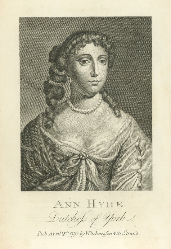 Ann Hyde, Herzogin von York von English School