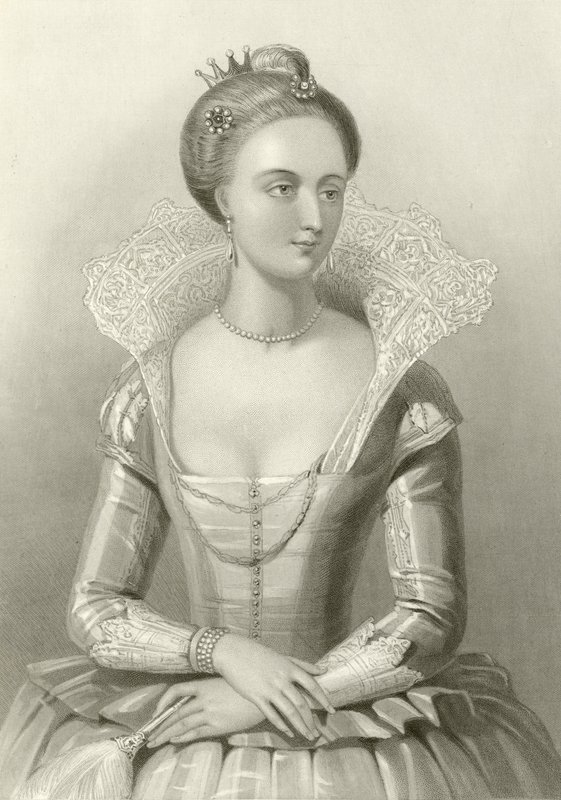 Anne von Dänemark, Königin von König Jakob I. von English School