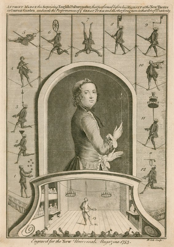 Anthony Madox, der überraschende englische Haltungskünstler von English School