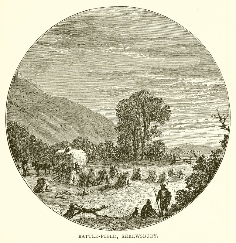 Schlachtfeld, Shrewsbury von English School