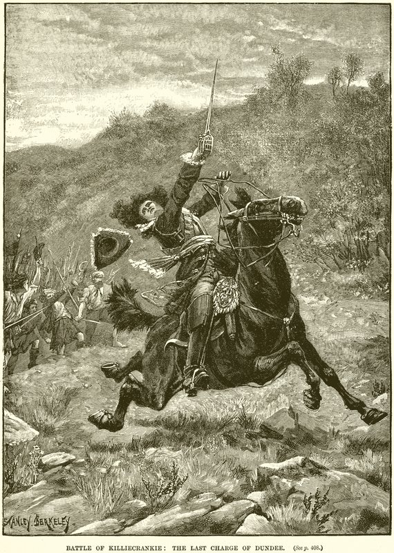 Schlacht von Killiecrankie: Der Angriff von Dundee von English School