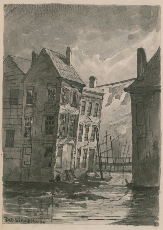Bill Sikes Haus auf Jacobs Island von English School