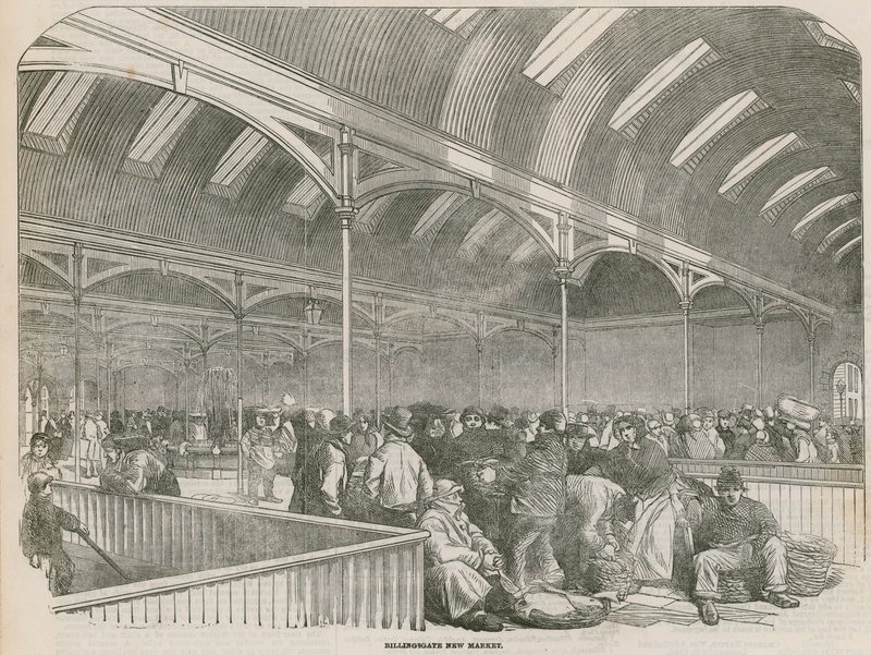 Billingsgate neuer Markt von English School