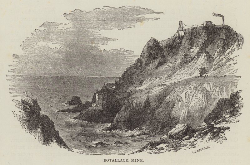 Botallack-Mine von English School