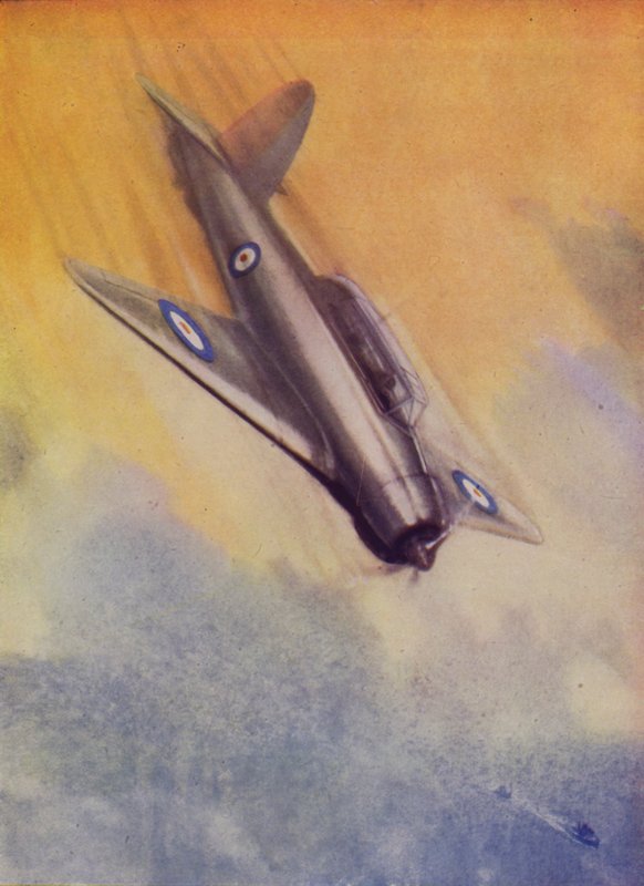 Britischer Blackburn Skua Sturzkampfbomber der Fleet Air Arm von English School