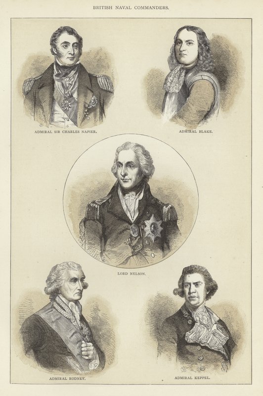 Britische Marinekommandanten von English School